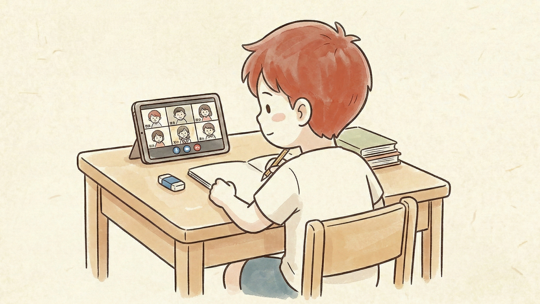 集中学習シーン